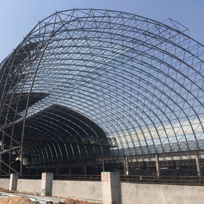 Conception de cadre en acier de la structure métallique Q235 de nouveau toit d'usine
