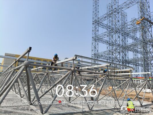 Cadres d'acier pour les panneaux de toit et de mur Choix pour les hangars de stockage de charbon