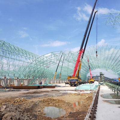 Entrepôt de structure en acier sur mesure Entrepôt industriel préfabriqué
