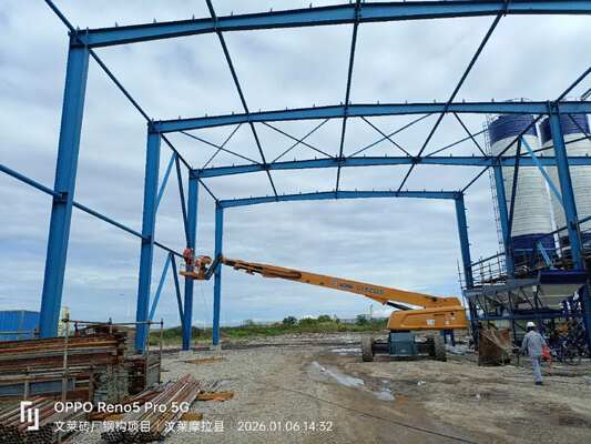 Q355 Toiture d'entrepôt en acier pour bâtiments à grande portée
