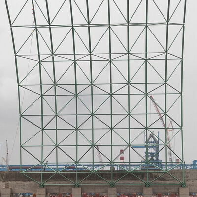 Résistance à la corrosion élevée Trusse préfabriquée en acier Idéal pour les projets de stations de construction en acier