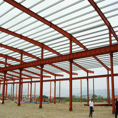 Cadre portail de baie simple de Q235B poinçonnant le DAO portail de structure métallique pour Hall Shed