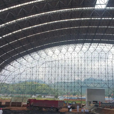 Les bâtiments à charpente d'acier galvanisés d'immersion chaude arquent le cadre structurel 300m de l'espace