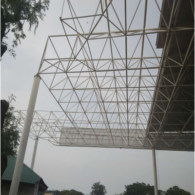 L'espace Q355 en acier encadre la toiture de structure métallique de construction de 0.5mm 0.9mm
