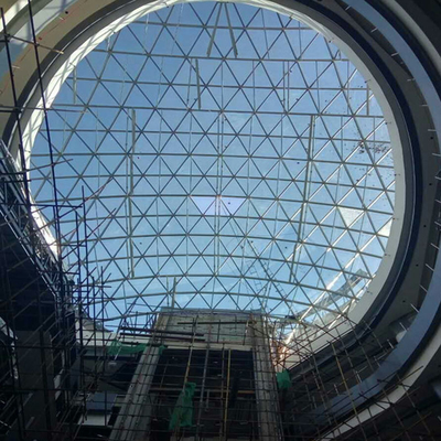 Biens circulaires portatifs en métal de lumière de lucarne de dôme de toit pour la structure extérieure