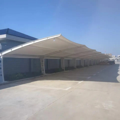 Tentes blanches de tissu de tension de structure de tension préfabriquée de PVC