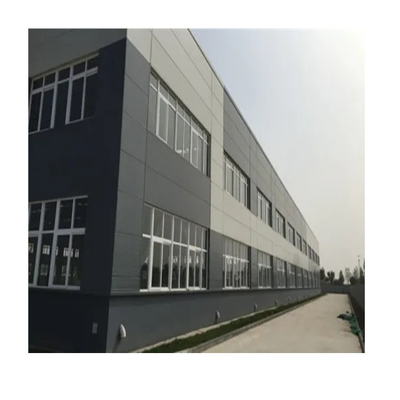 Poinçon portail en acier de cadre de poutre cellulaire de Q235B adapté aux besoins du client pour le hangar