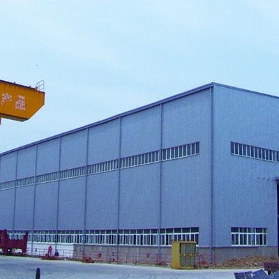 Cadre portail en acier rectangulaire de Q355B se pliant pour l'entrepôt de coût bas