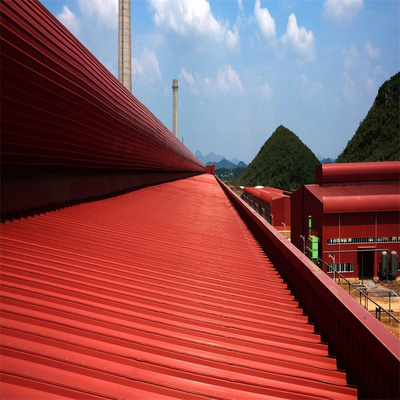 Q345 préfabriqué Tin Roof Maintenance industriel 0.8mm 50mm galvanisés