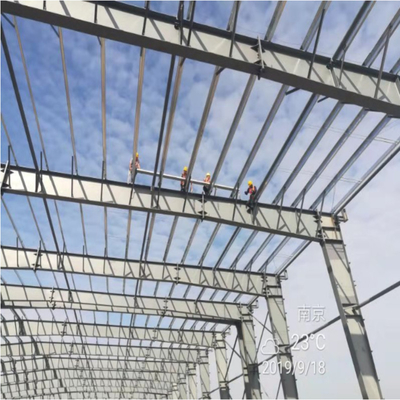 Le portail de grande envergure encadre le cadre portail 0.36mm de toit plat de 48m Decoiling