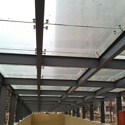 La lucarne préfabriquée 960mm de dôme de toit du polycarbonate Q345 a adapté aux besoins du client