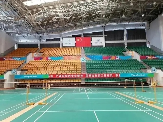 Le stade préfabriqué de cadre de l'espace de structure métallique de toit d'unité centrale de gigaoctet a galvanisé