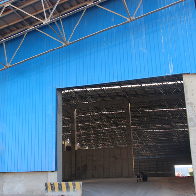 Structure de toit d'entrepôt d'entrepôt d'usine d'unité centrale 50mm 120mm adapté aux besoins du client