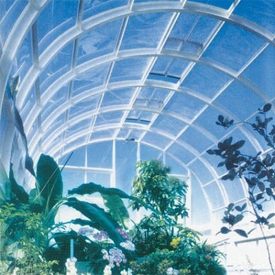 Système acrylique escamotable de lucarne de dôme de toit d'ENV pour la structure en aluminium