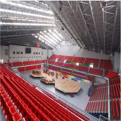 Toit de la conception ENV de structure de stade de football de S355JR se pliant pour le gymnase de basket-ball