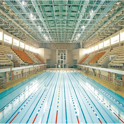 Toit de la conception ENV de structure de stade de football de S355JR se pliant pour le gymnase de basket-ball