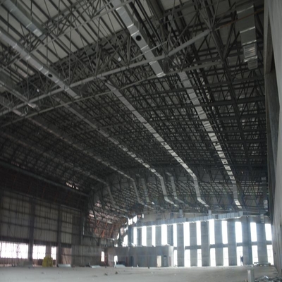Conception de cadre en acier de la structure métallique Q235 de nouveau toit d'usine
