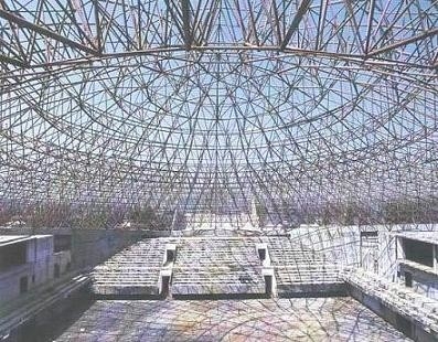 Cadre galvanisé 300m d'espace de voûte de bâtiments de structure métallique d'immersion chaude