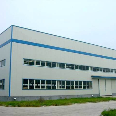 Conception préfabriquée de grande longue de l'envergure Q235 usine de structure métallique