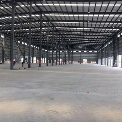Conception durable d'usine structurelle en acier légère pour l'usine sidérurgique