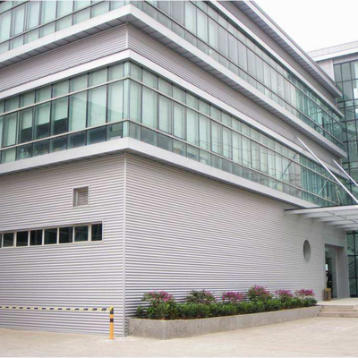 Bâtiment durable adapté aux besoins du client de construction en aluminium de mur rideau