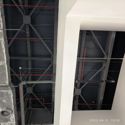 DAO simple de toit d'entrepôt de structure métallique de baie de Q235B pour Hall Shed