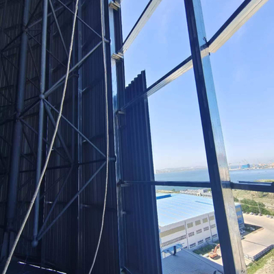 Cadre en acier léger Q235 préfabriqué pour la structure de bâtiment de hangar