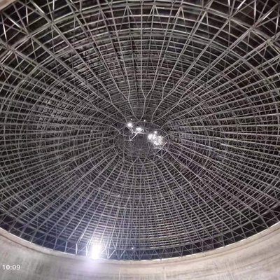 Conception préfabriquée par construction en acier de cadre de l'espace de Q345 S355JR/Q235 S235JR