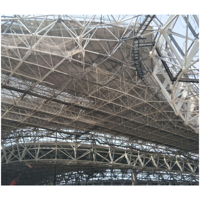 Q235 Structure en acier préfabriquée sur mesure haute résistance au feu bâtiment en acier cadre spatial