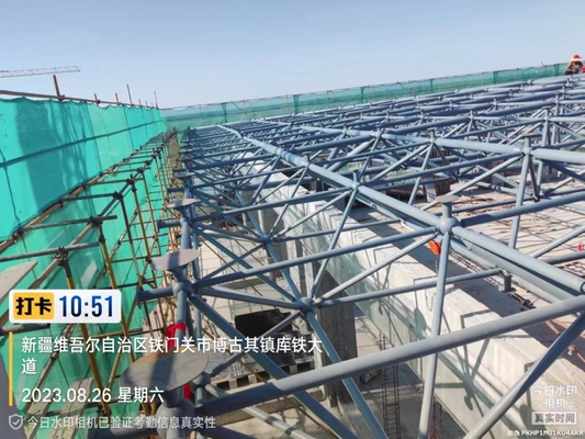 Structure en acier à longue portée préfabriquée