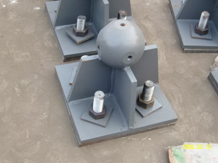 Assemblage de nœuds galvanisés Q345 pour la structure en acier et le cadre spatial