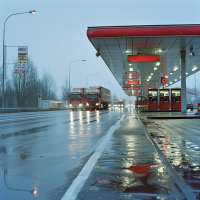 Conception et construction de stations-service Structure préfabriquée en acier Bâtiment pratique