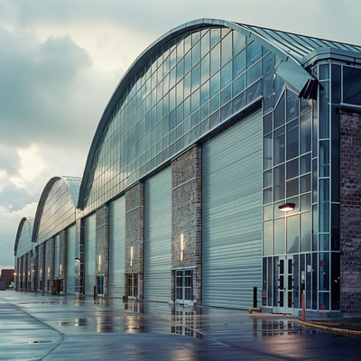 Élégante et innovante structure de cadre d'espace pour les bibliothèques et les salles d'exposition
