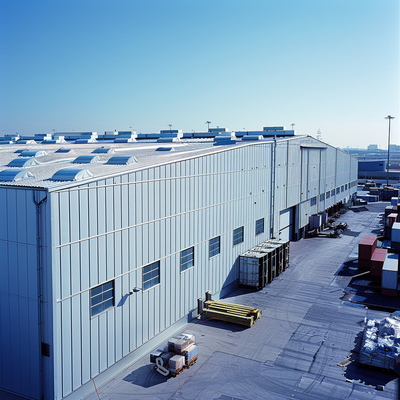 Cadres de portails en acier pour les centres logistiques Solutions de construction efficaces et flexibles