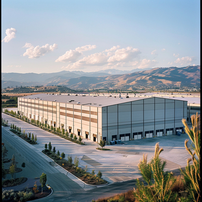 Cadres de portails en acier pour les centres logistiques Solutions de construction efficaces et flexibles