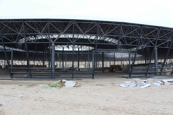 Cadre d'espace Réservoir de charbon Roof dans la construction de structures en acier