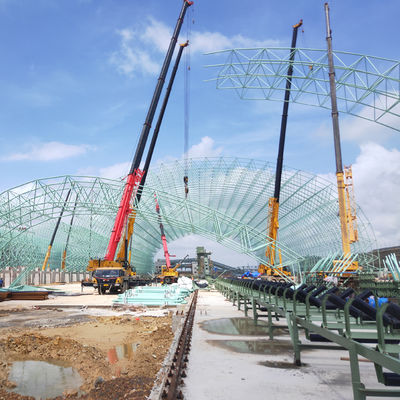 Entrepôt de structure en acier sur mesure Entrepôt industriel préfabriqué