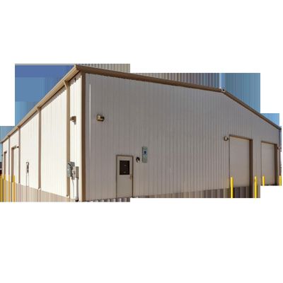 Bâtiment d'élevage avicole en charpente spatiale préfabriquée en acier professionnel