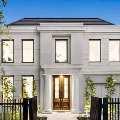 4 Bedroom Light Steel Prefab House 15-21 Days Delivery Custom Design