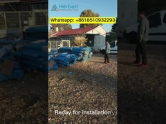 Structures préfabriquées en acier léger pour les stations-service.